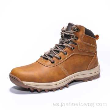 Botas Martin de tobillo de cuero impermeables para hombre